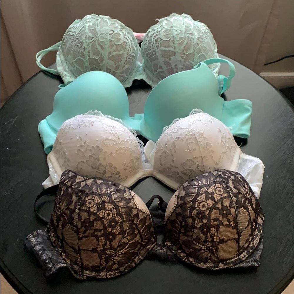 Four Victoria’s Secret bras